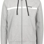 Authentic Jacket H Veste d'intérieur à capuchon avec logo imprimé