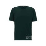 T-Shirt de coton stretch avec logo contour IDENTITY