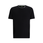 T-shirt regular fit en jersey de coton avec col logoté TEE 11