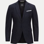 Veston Slim en laine stretch H-HUTSON