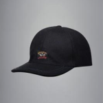 Casquette en laine à badge emblématique