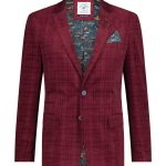 Veston corduroy à carreaux