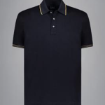 Polo en coton piqué avec Fin Sharks Tag
