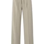 Pantalon large à fines rayures