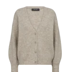 Cardigan en tricot à col en V THORA