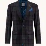 Blazer Tartan en laine