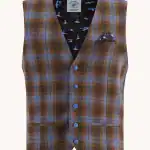 Veste à carreaux