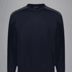 Pull ras du cou Heritage Typhoon en maille de laine technique