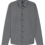 Chemise Slim en tissu souple avec imprimé